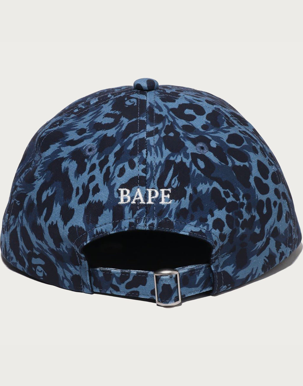 WILD LEOPARD PATTERN ONE POINT CAP MENS