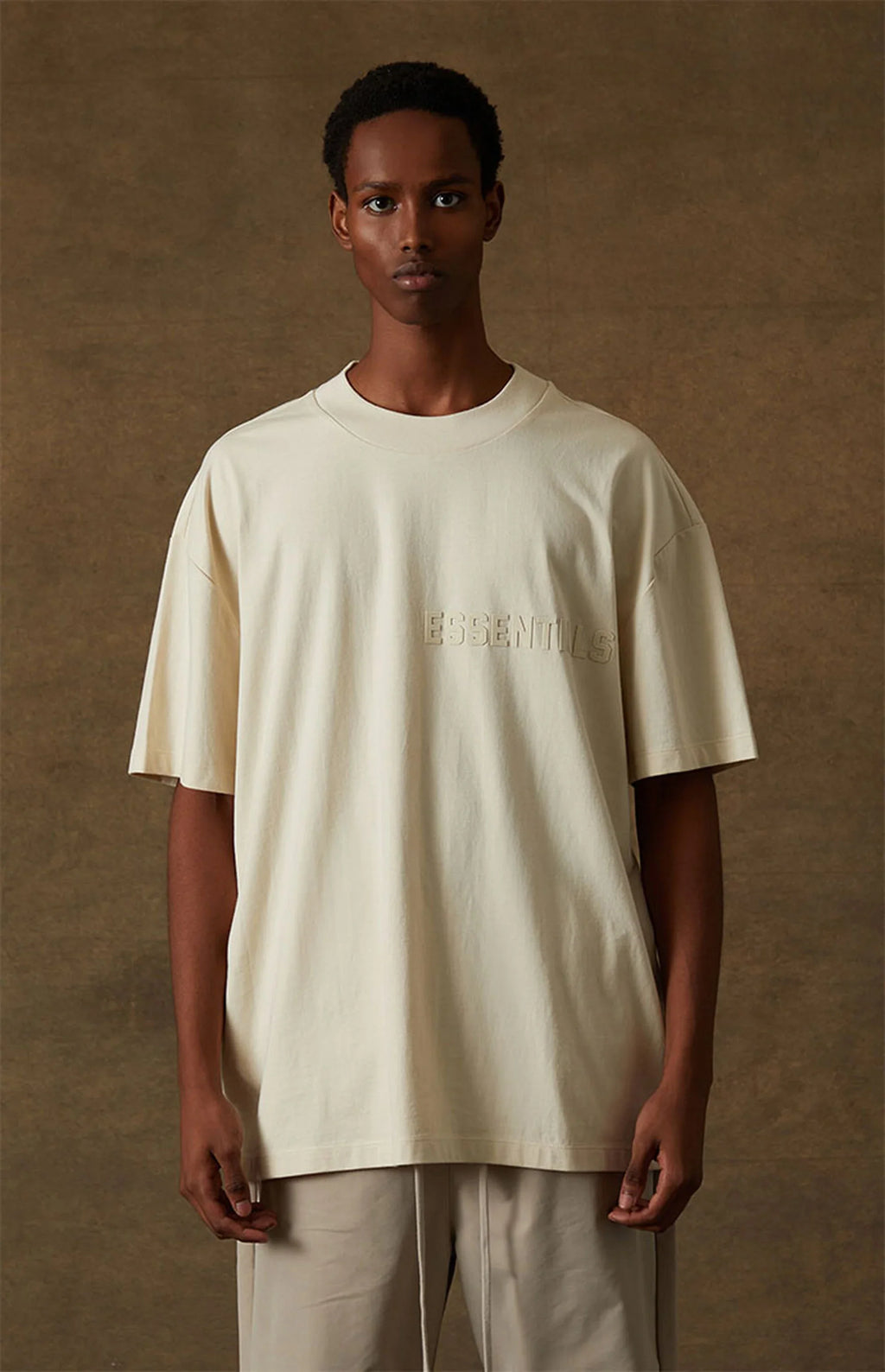 Essentials Fear Of God Tee Light Cream