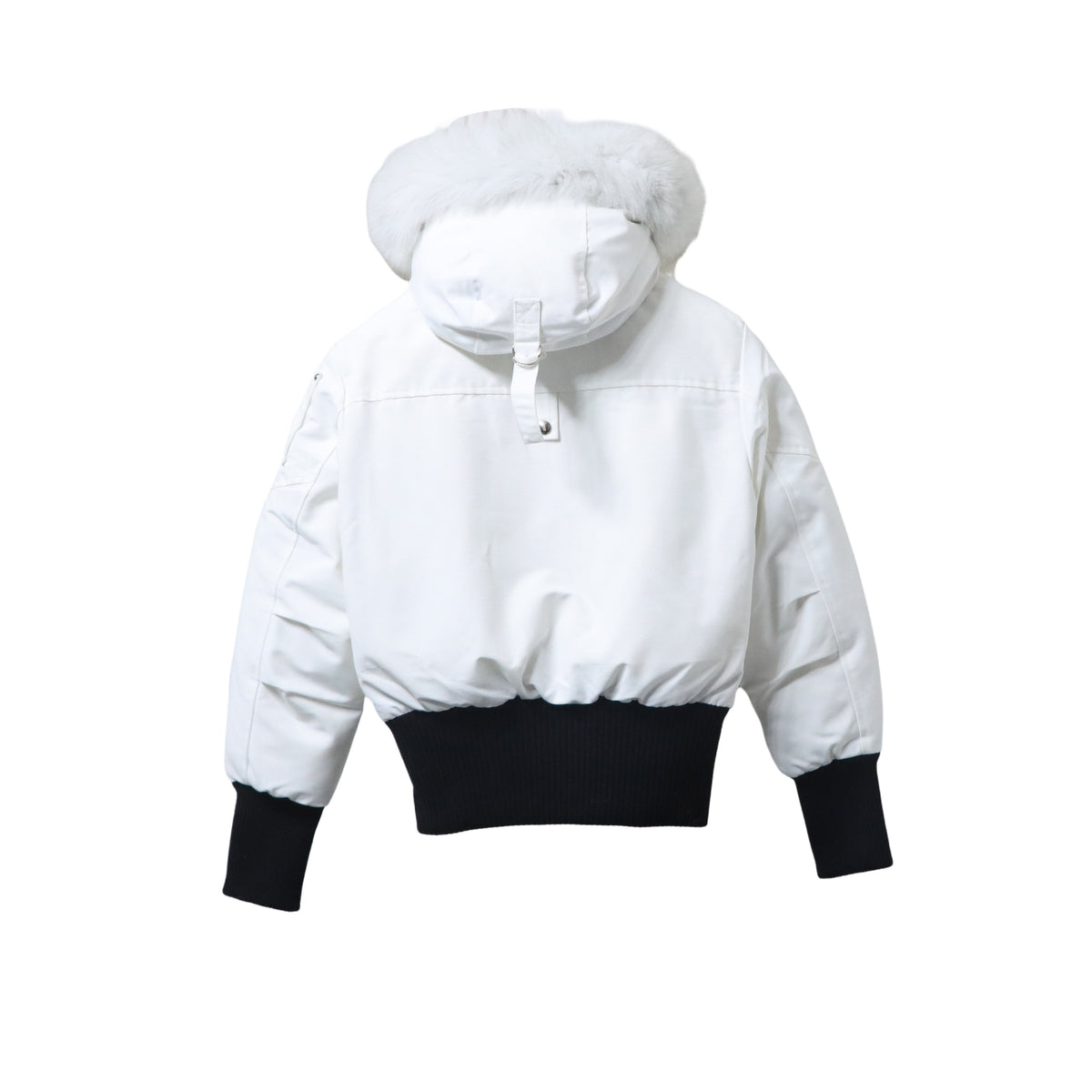 Moose Knuckles Original Debbie Bomber Jacket – White
