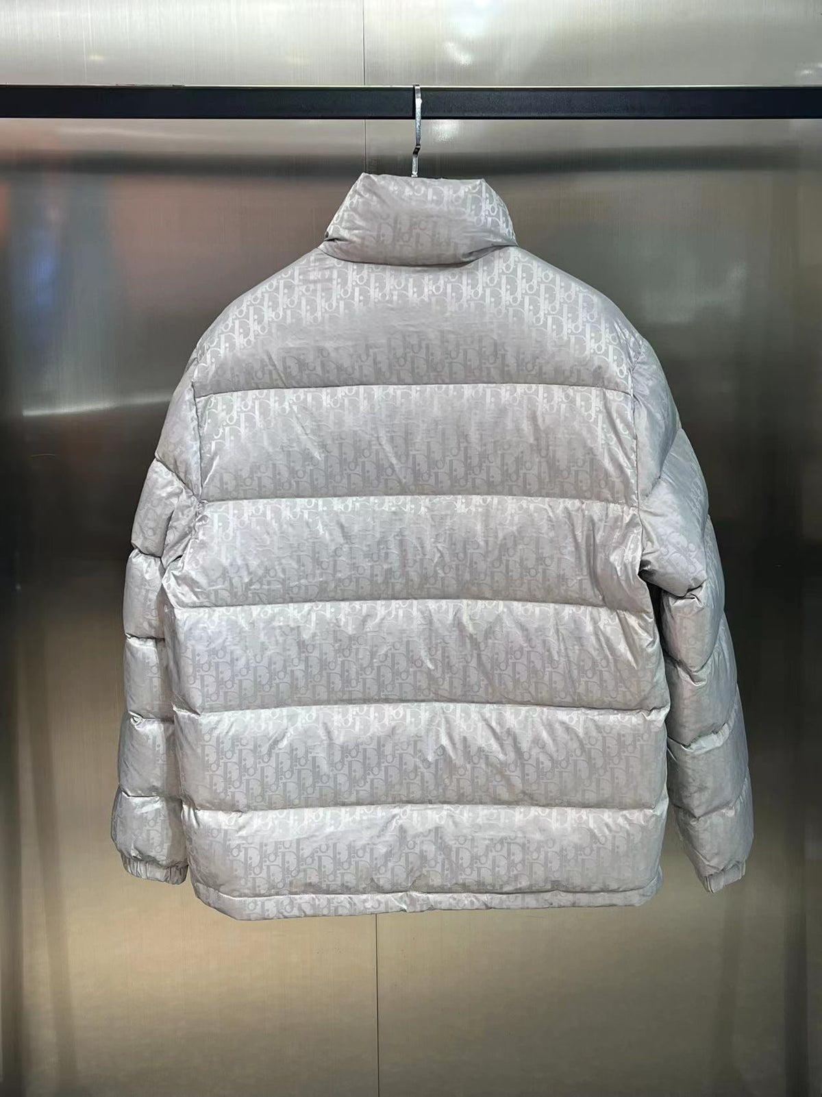 Dior Oblique Monogram Down Puffer Jacket (Unisex)