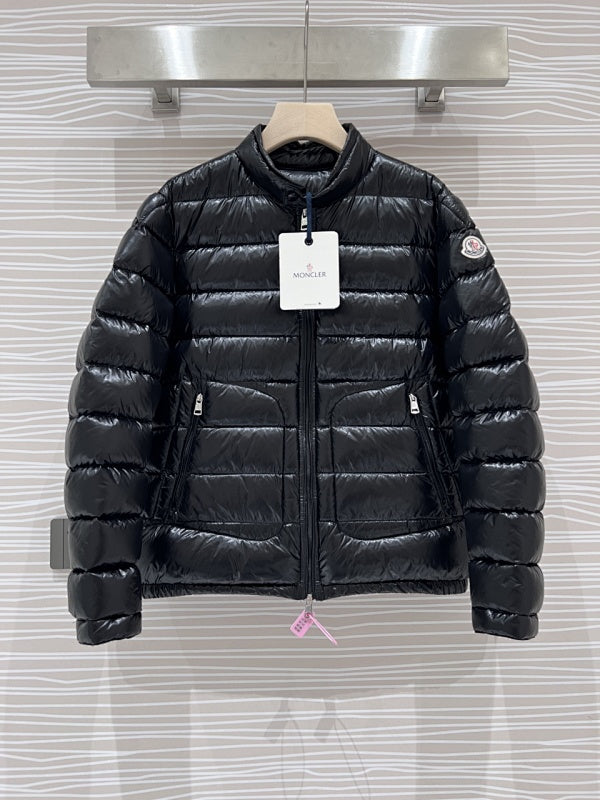Moncler Acorus Stand Collar Lightweight Down Jacket