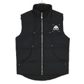 Moose Knuckles 23SS Metal Rivet Down Vest — Black & White