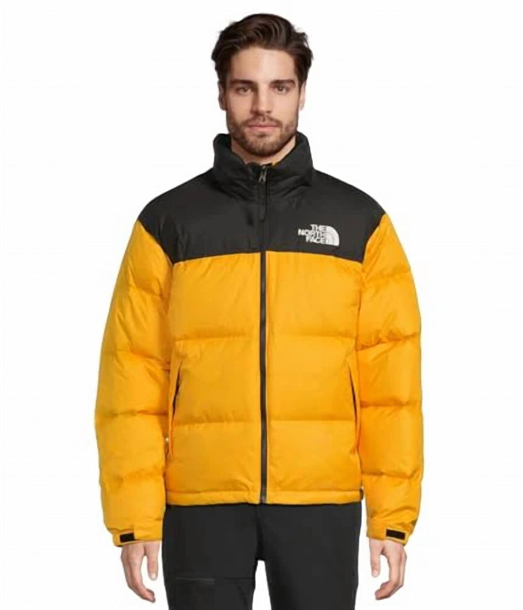 The North Face 1996 Retro Nuptse Jacket — Summit Gold/Black
