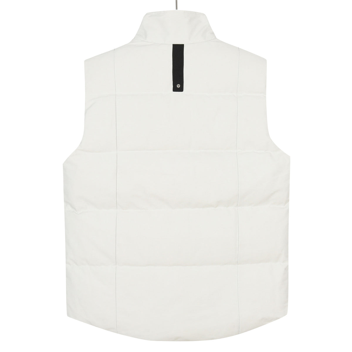 Moose Knuckles 23SS Metal Rivet Down Vest — Black & White