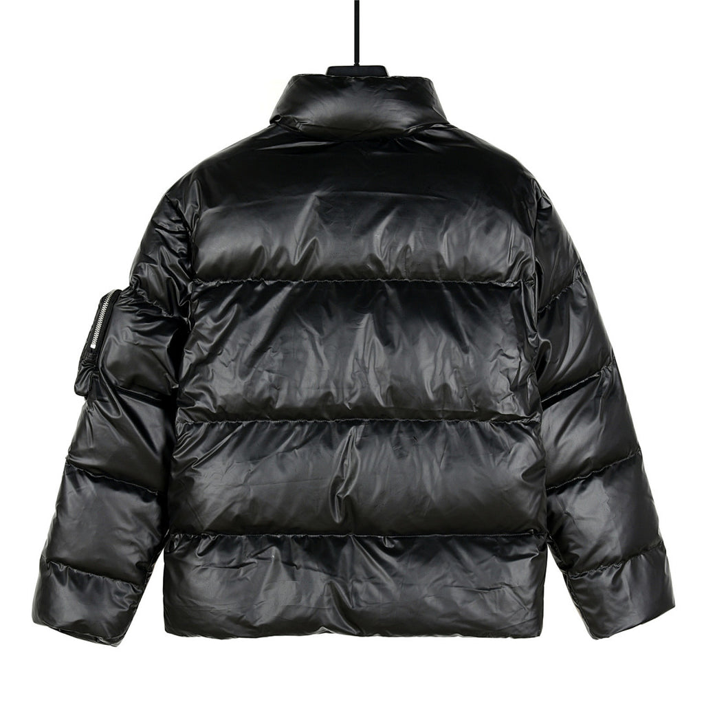 Prada Re-Nylon Down Jacket — Black