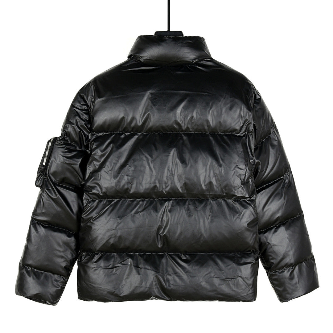 Prada Re-Nylon Down Jacket — Black