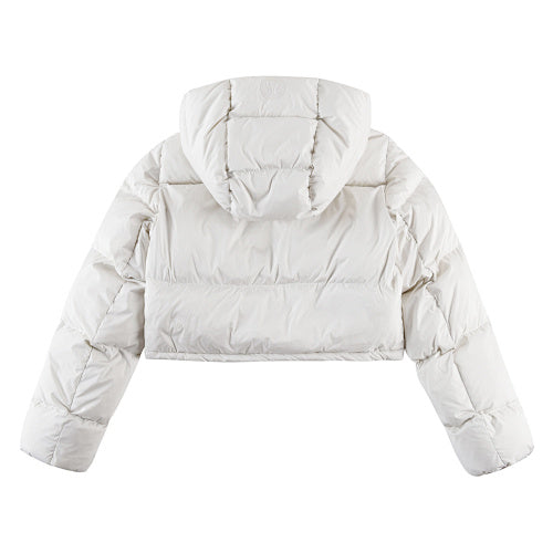 Lululemon Wunder Puff Cropped Jacket — Bone