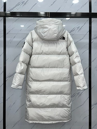 The North Face Long Down Parka — Black & White