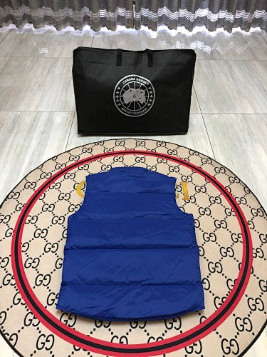 Canada Goose Freestyle Crew Down Vest — Black, White & Purple