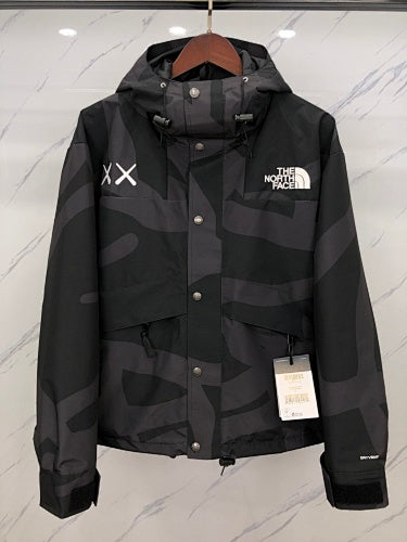 The North Face × KAWS 1990 Mountain Jacket — Black & Cream