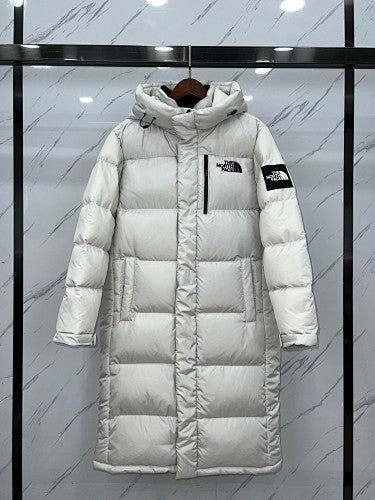 The North Face Long Down Parka — Black & White