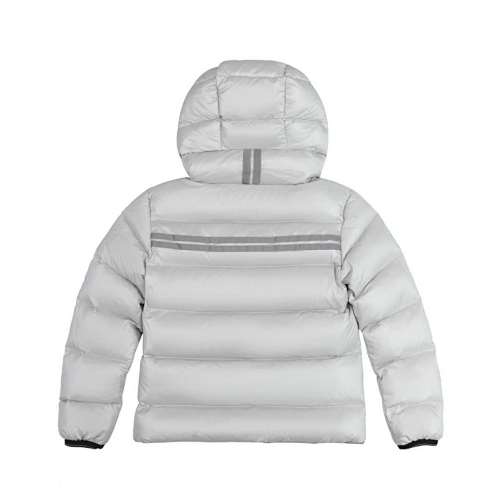 Canada Goose Crofton Kids Down Jacket — Black & White