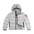Canada Goose Crofton Kids Down Jacket — Black & White