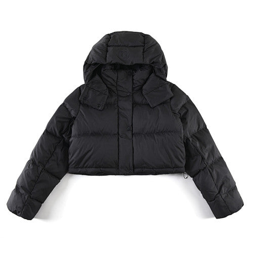 Lululemon Wunder Puff Cropped Jacket — Bone