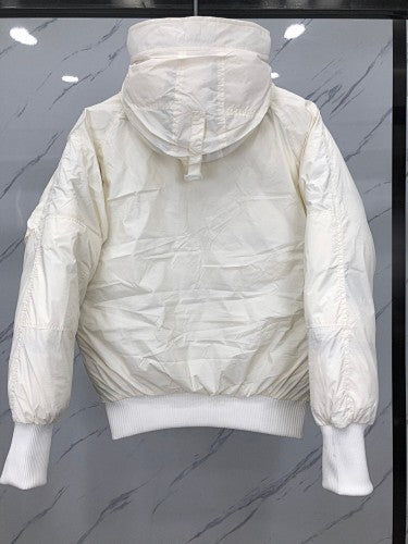 Canada Goose Chilliwack Bomber Down Jacket — Black, White, Purple & Blue