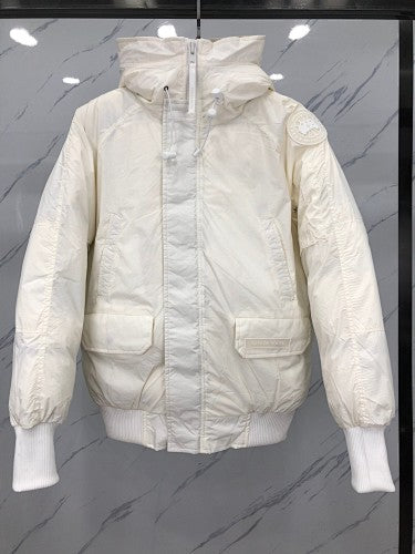 Canada Goose Chilliwack Bomber Down Jacket — Black, White, Purple & Blue