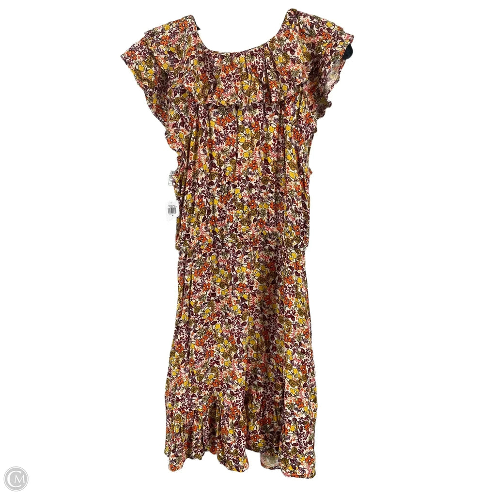 Dress Casual Short By Old Navy In Floral Print, Size: M