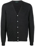 Zanone button-up knitted cardigan