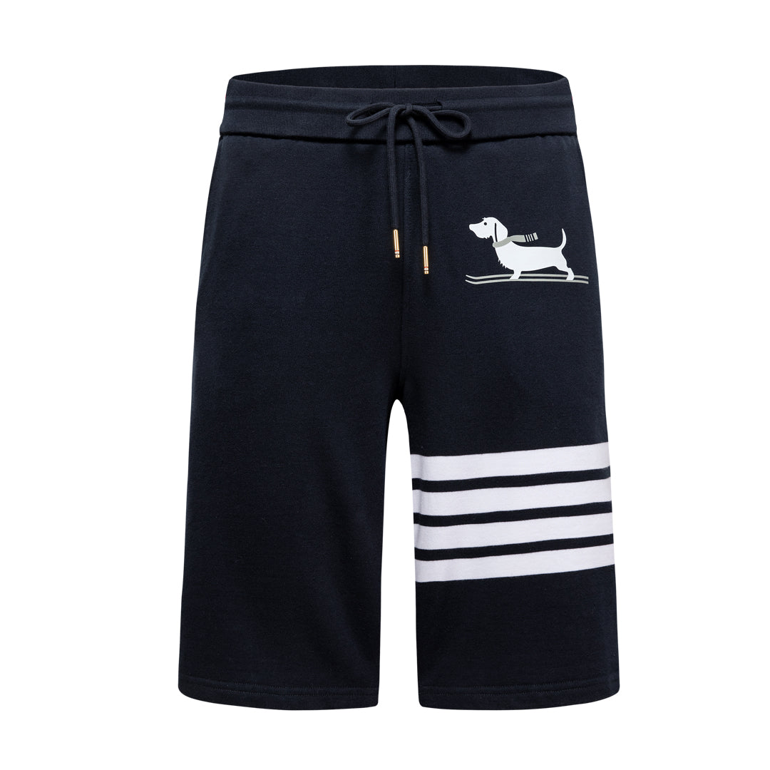Thom Browne Style Puppy Shorts