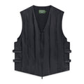 Black Oakland Leather Vest