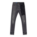 Multicolor Colorblock Paint Splatter P001 Jeans