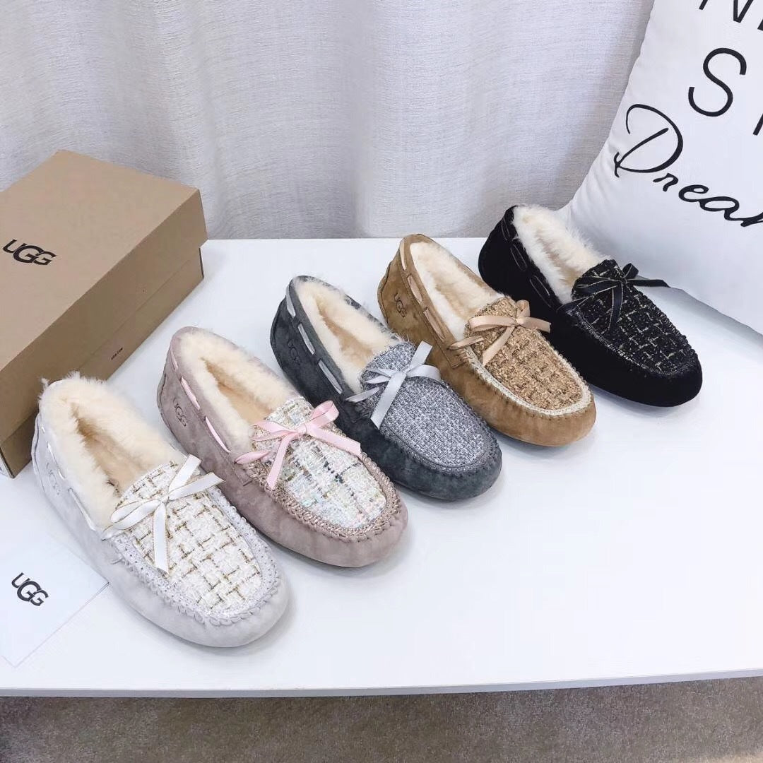 Black Chanel-Style Driving Loafers — Sophisticated & Chic | New Arrival | In Stock
