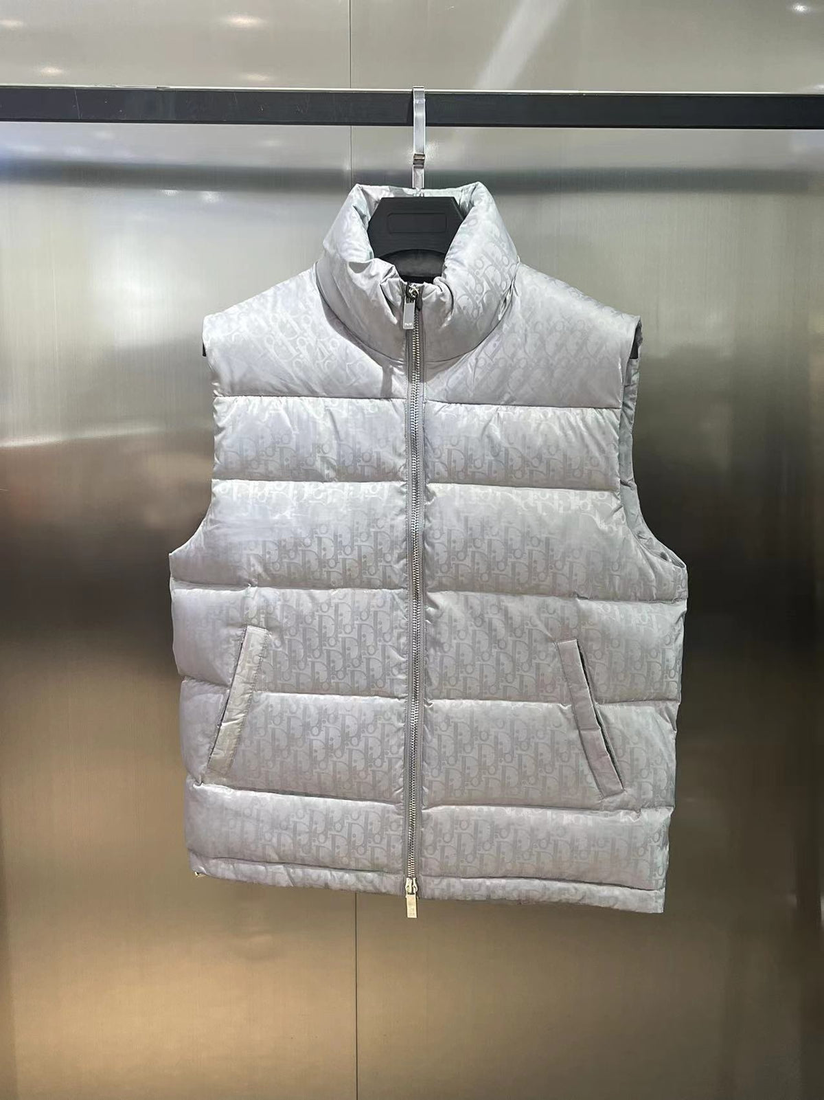 Dior Oblique Monogram Down Vest (Unisex)