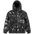 Moncler Violier Hooded Down Jacket — Black