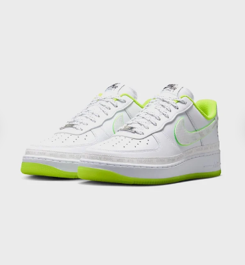 Nike Air Force 1 '07 'White/Barely Volt/Black' Sneakers
