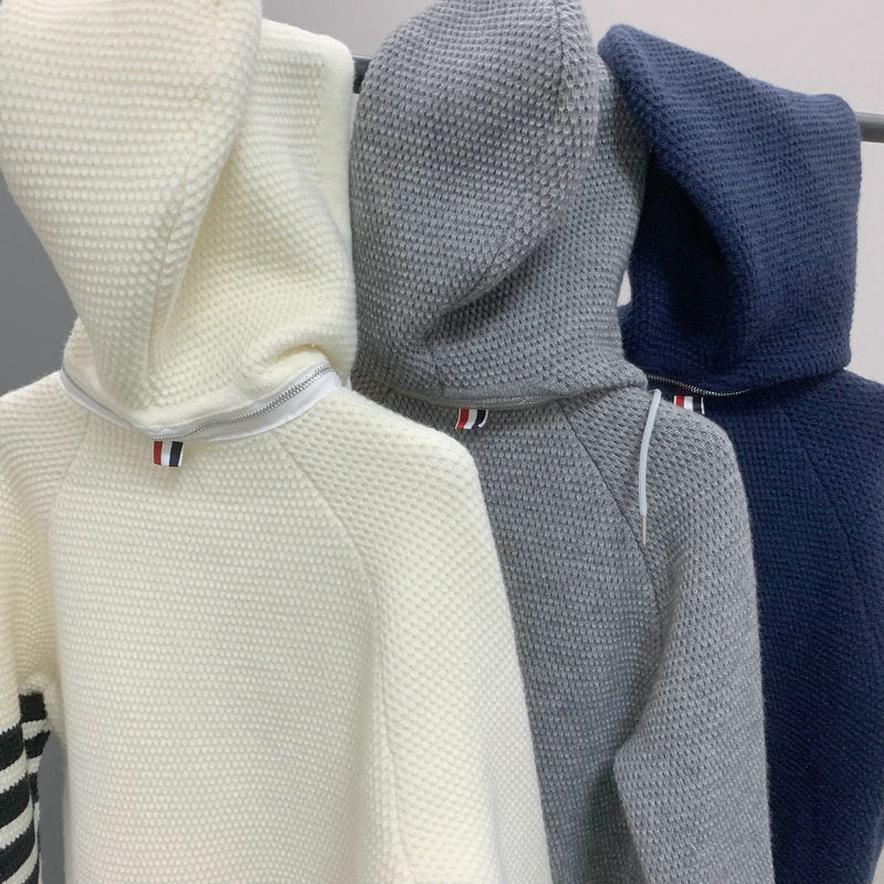 Thom Browne Women's Hooded Knitted Cardigan