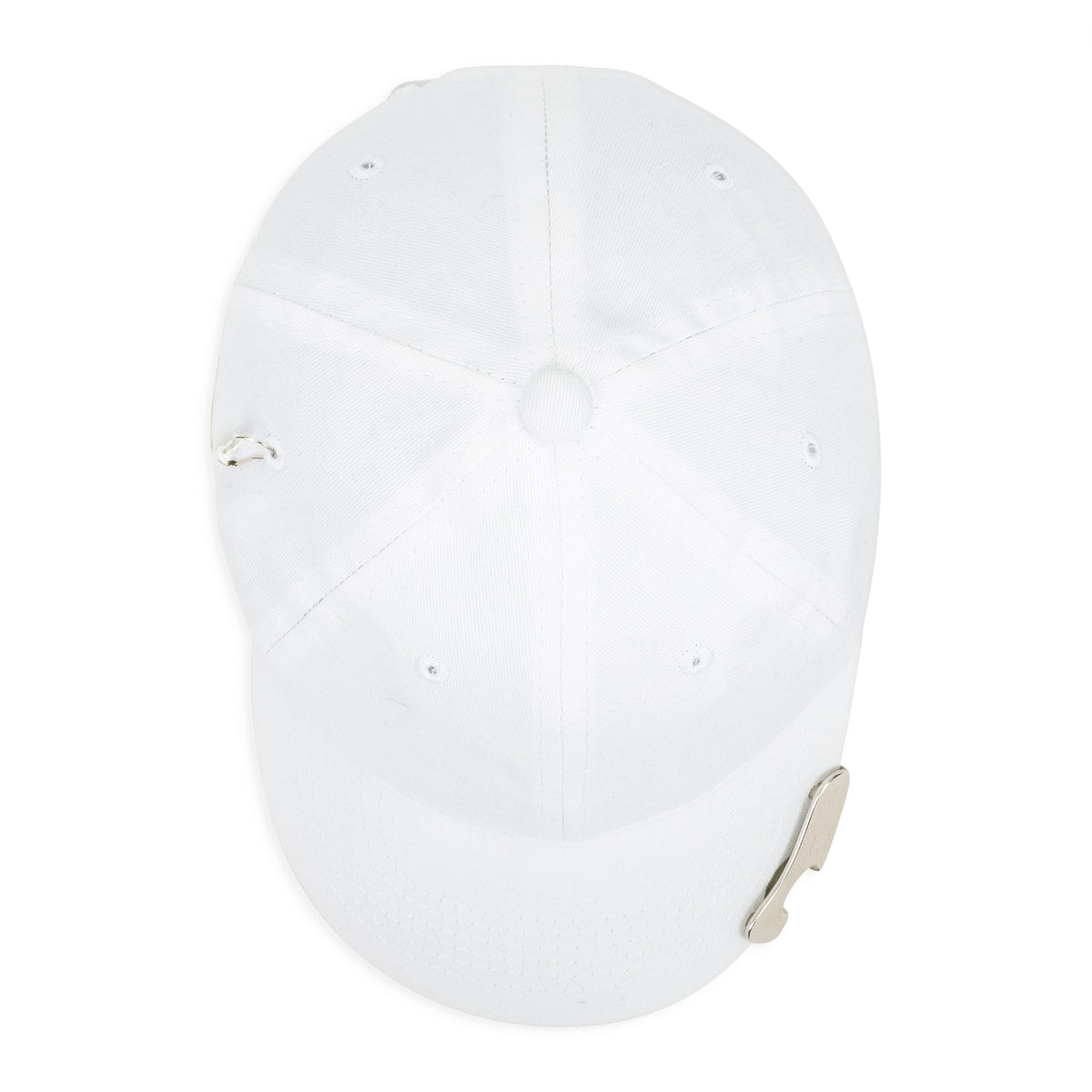 WHITE BOTTLE OPENER CAPOS CAP