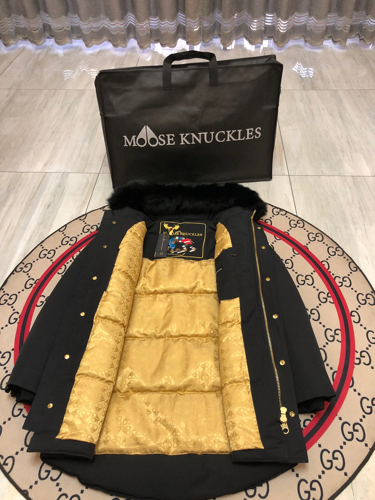 Moose Knuckles Men's Long Down Parka