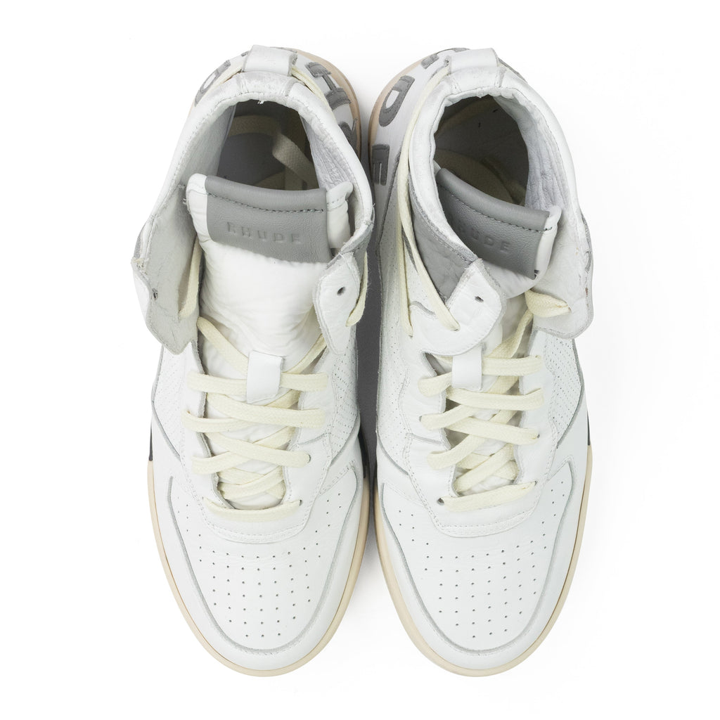 WHITE RHECESS MID SNEAKERS