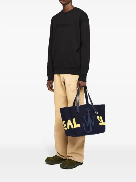 JW Anderson logo-embroidered sweatshirt