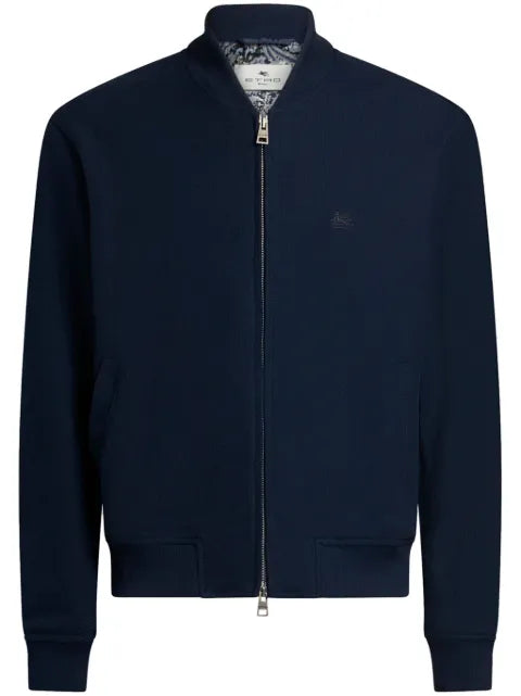 ETRO Pegaso-embroidered bomber jacket