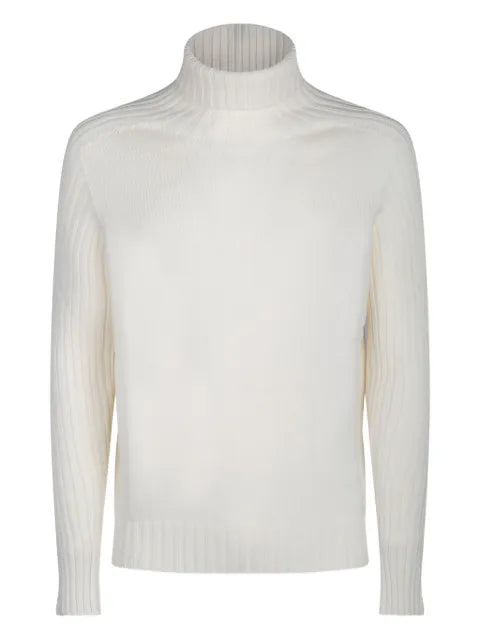 Gran Sasso ribbed turtleneck sweater