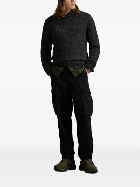 Polo Ralph Lauren cable-knit wool pullover