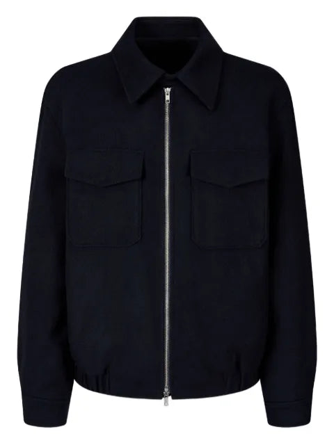 TOMBOY chest-pocket zip-up jacket