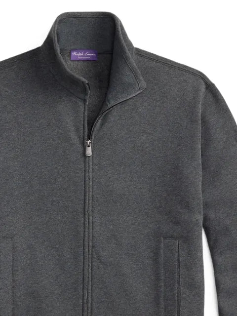 Ralph Lauren Purple Label zip-front pocket-detail sweatshirt