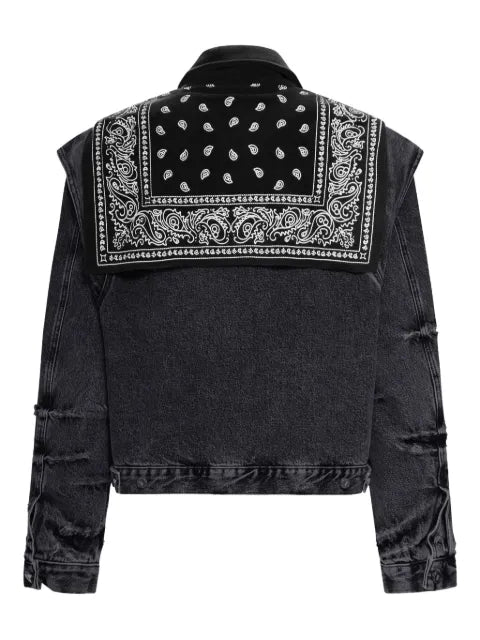 PDF bandana denim jacket