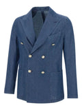 Marchesani peaked -lapels double-breasted blazer