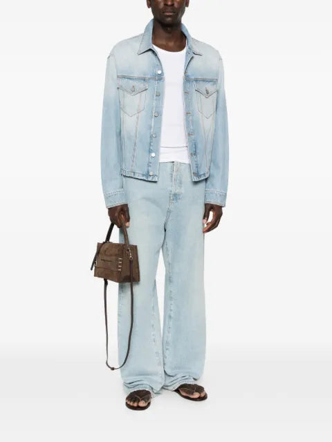 ERL flap-pocket denim jacket