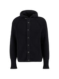 Barbour hooded buttoned cardigan