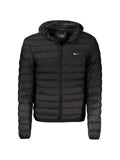 Cavalli Class quilted hooded jacket