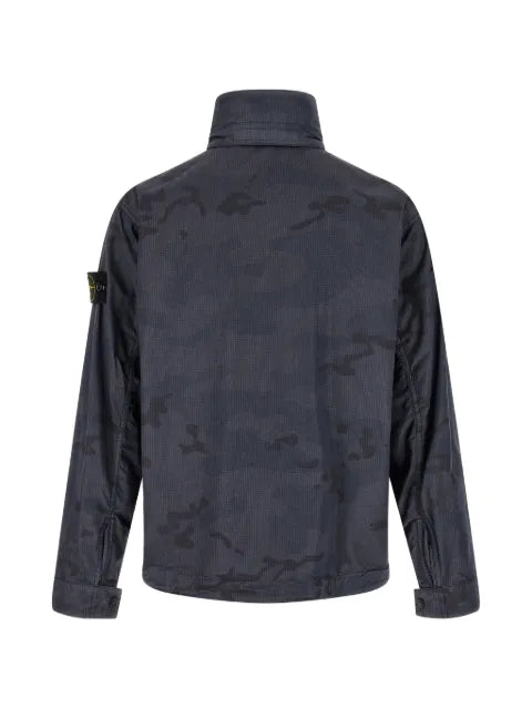 Stone Island camouflage-print jacket