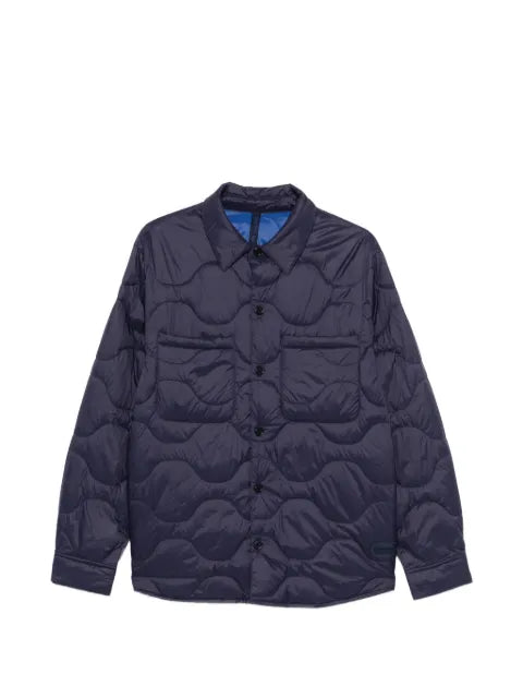 PS Paul Smith quilted packable buttoned jacket