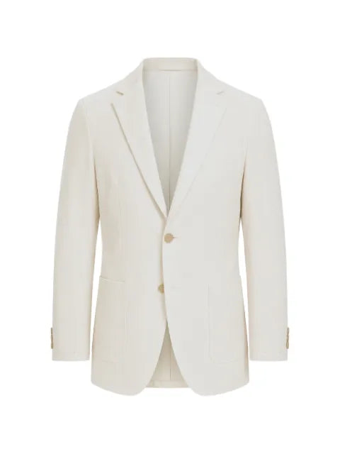 Eleventy single-breasted notch-lapel blazer