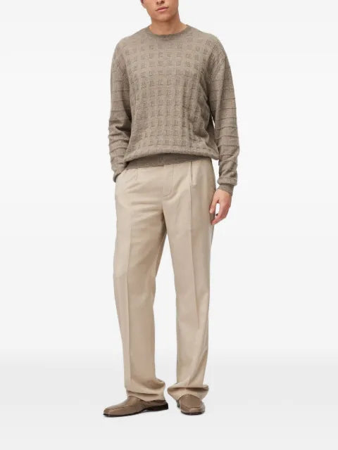 RETORI Window crew-neck sweater
