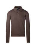 Roberto Collina polo-collar long-sleeve sweater