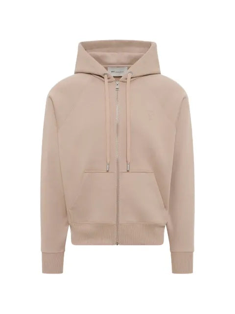 AMI Paris Ami De Coeur embossed hoodie